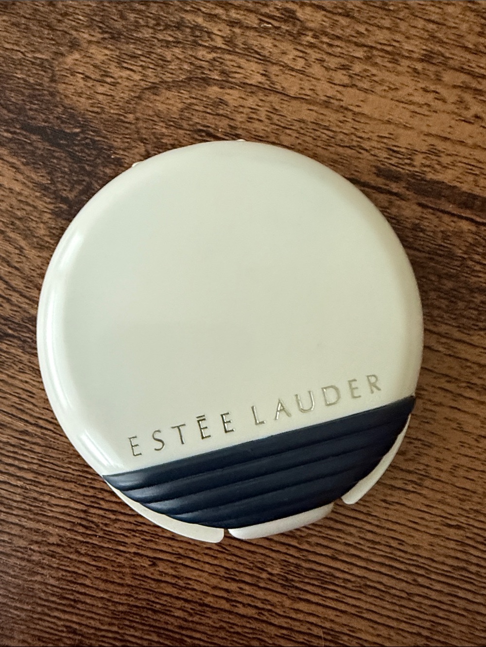 Estée Lauder Cream and Gold Powder Blush Compact